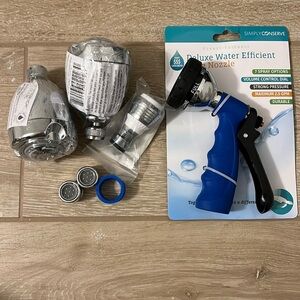 NEW WaterSense 7-Piece Kit | Hose Nozzle, Showerheads, Bath & Kitchen Aerators